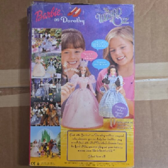 1995 Barbie Dorothy in The Wizard of Oz in Box - Picture 2 of 2